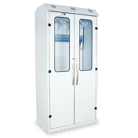 Harloff SureDry High Volume 16 Scope Cabinet with Dri-Scope Aid, Key Lock SC8044DRDP-DSS3316
